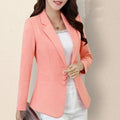Fashion Women Blazers Jackets Work Office Lady Suit 2025 Slim Single Breasted Business Female Blazer Coats Formal Veste Femme