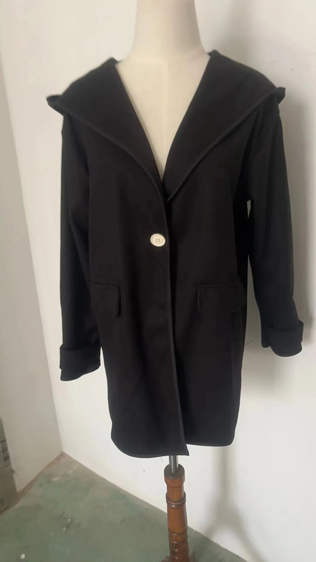 Women's Autumn And Winter Coat Autumn Winter Long Sleeve Casual Outwears Fashion Women Solid Loose Jacket Hoodies Sweatshirts