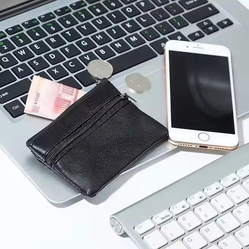 Women Men Coin Purse Men Small Bag Wallet Change Purses Zipper Money Bags Children Mini Wallets Leather Key Holder Carteira