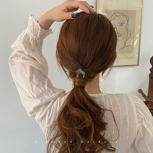 3pcs French Style U-shaped Hair Forks Vintage Hairpins Updo Bun Hair Accessories For Women Female