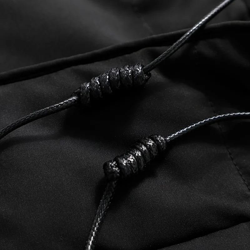 2026 Warm Hooded Mid-length Jacket Mens Casual Zip Up Cotton Padded Jacket Overcoat Autumn Winter Windbreaker Coats Men Clothing