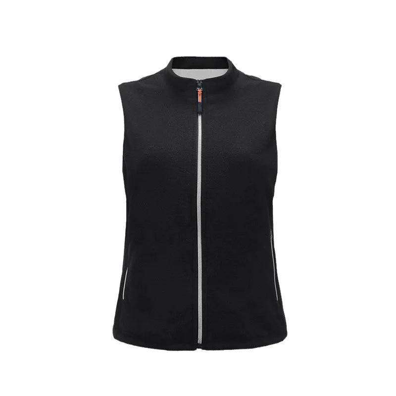 Heated Fleece Vest Smart Warming Jacket Winter Electric Thermal Coat Men Women USB Charging Lightweight Outdoor Sports
