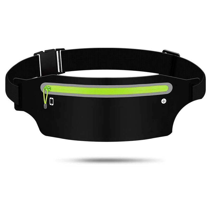 Running Belt Waist Bag Sports Fanny Pack Women Men Waterproof Gym Phone Pouch Banana Bags Run Accessories
