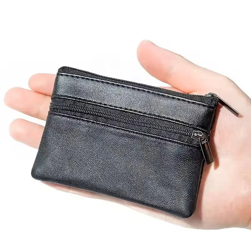 Women Men Coin Purse Men Small Bag Wallet Change Purses Zipper Money Bags Children Mini Wallets Leather Key Holder Carteira