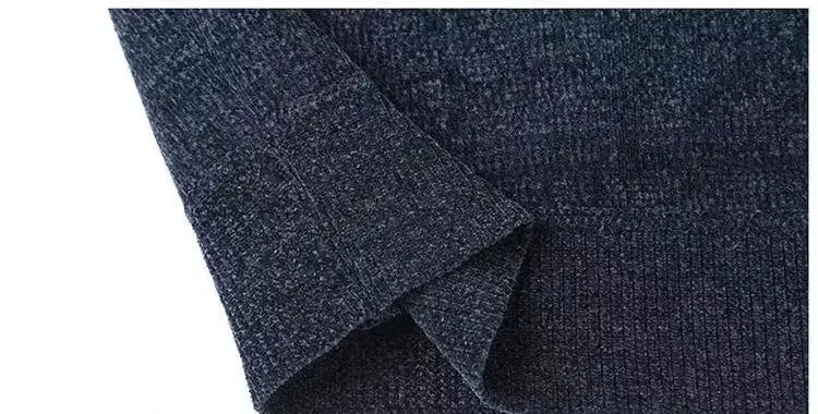 Men's Sweater Wool Warm Pullovers O-Neck Knit Winter Fit Tops Male Thick Knitwear Mens Jumpers Bottoming Shirt Plus Size 4XL 3XL