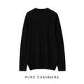 Men's Semi-High Collar First-line Clothing 100% Pure Wool Sweater Autumn New Loose Knit Pullover Leisure Long Sleeve Jacket Tops